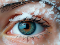 冬季眼部易干涩—原因、影响及应对策略，眼部干燥原因及缓解
